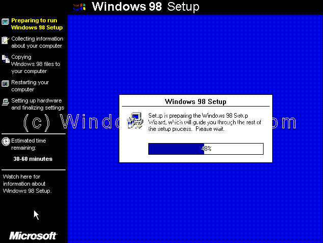 Windows 98 Msdos Install Without Floppy Disk Step By Step