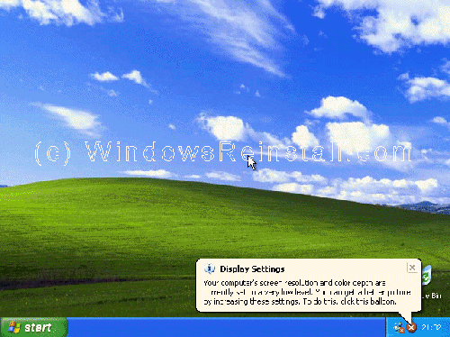 Windows is now installed.